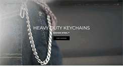 Desktop Screenshot of heavydutykeychain.com